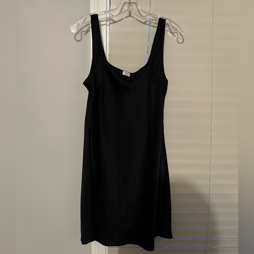 Aritzia-Wilfred Black Mini Dress